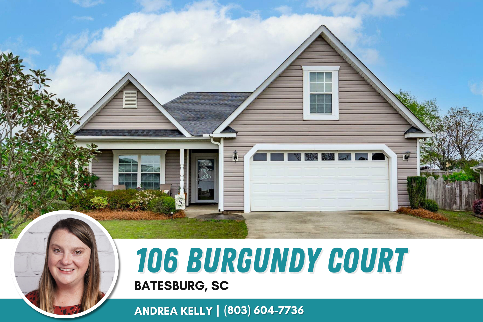 Just listed in The Vineyard - Batesburg