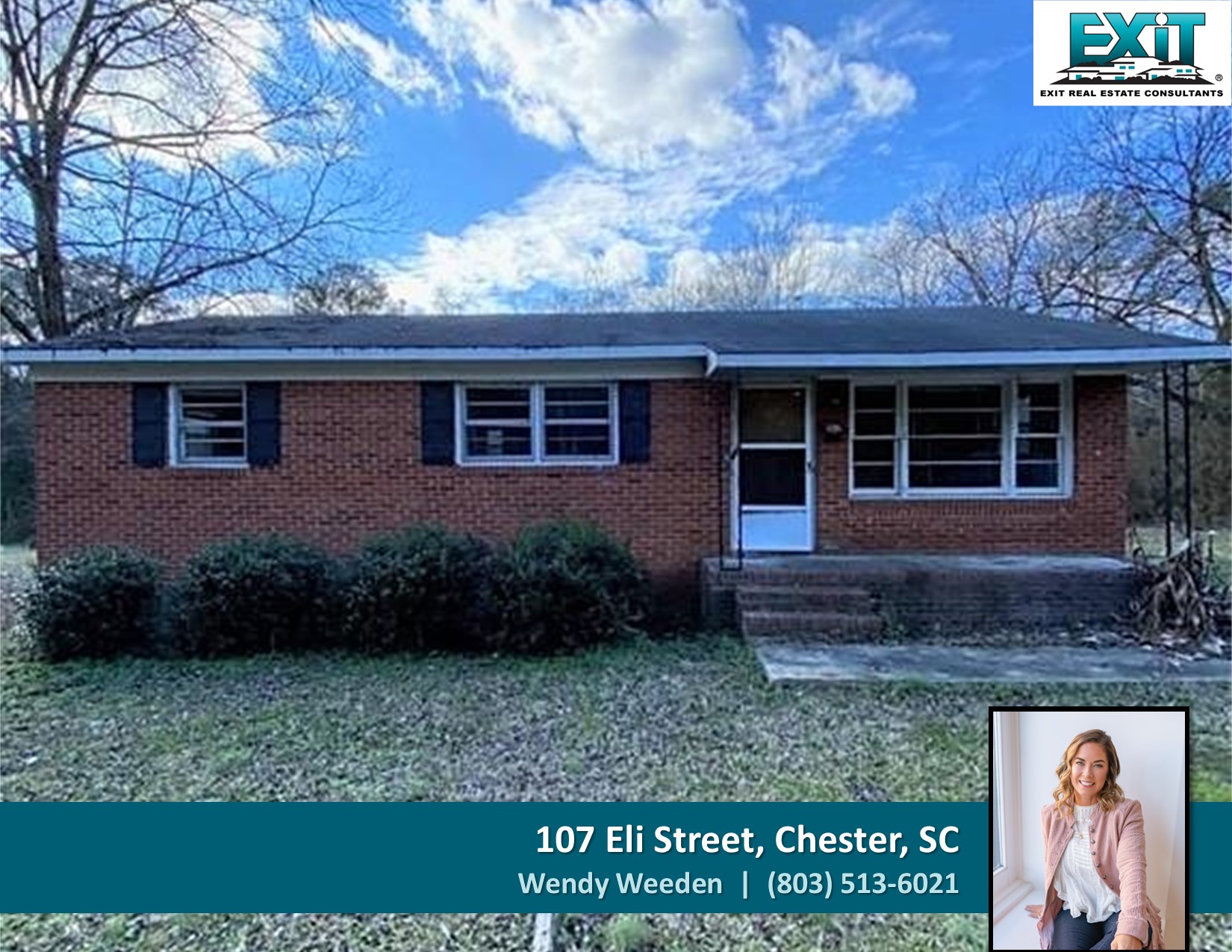 Just listed in Chester